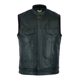 Leatherick Sons Of Anarchy Inspired Leather Vest