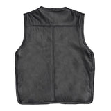 Back of Classic Biker Vest