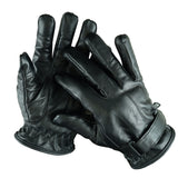 Gants d'hiver en cuir de mouton blanc pour hommes