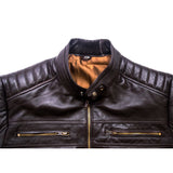 Leatherick Men’s Slim Fit brown Leather Jacket