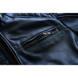 Leatherick Men’s Genuine Black Leather Jacket