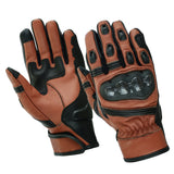 Men’s Protective Riding Gloves with Knuckles Protection & Touch Screen