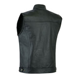 Leatherick Sons Of Anarchy Cow Split Leather Vest