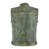 Leatherick Sons Of Anarchy Distressed Brown Leather Vest