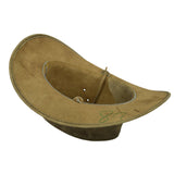 Leatherick Western Aussie Style Leather Cowboy Hat