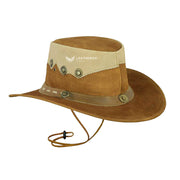 Gorro de gamuza de doble capa Leatherick