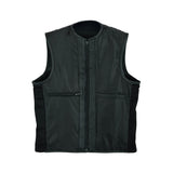 Leatherick SWAT Style Cowhide Split Biker Vest