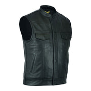 Leatherick Sons Of Anarchy Inspired Leather Vest