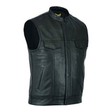 Leatherick Sons Of Anarchy Inspired Leather Vest