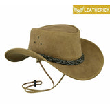 Leatherick Suede Bush Leather Hat