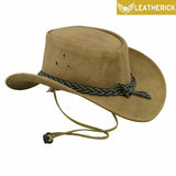 Leatherick Suede Bush Leather Hat